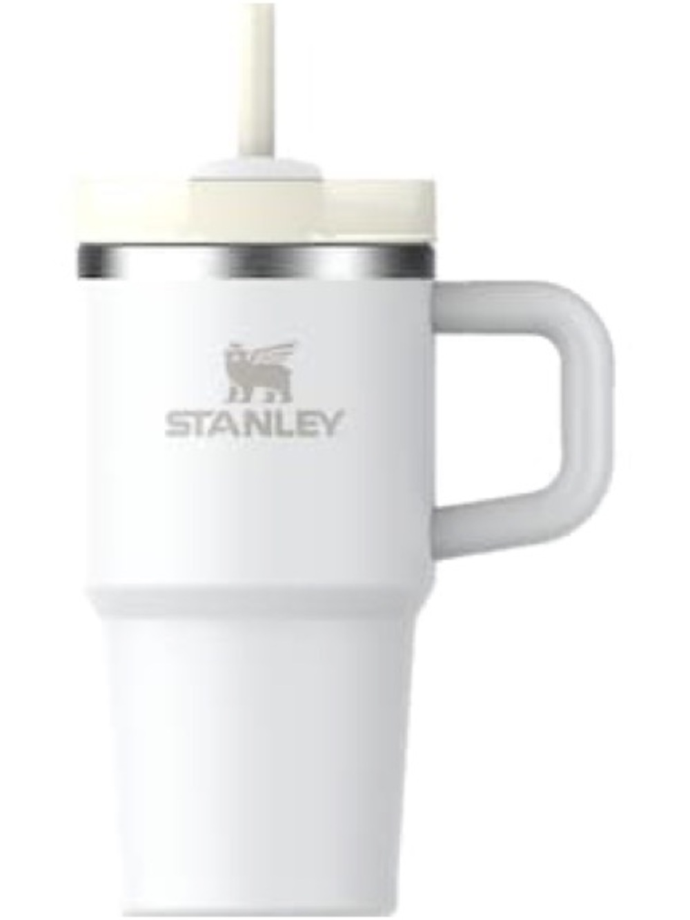 Stanley White Insulated Travelu Mug with Handle 20oz mini white frost - Picture 2 of 4